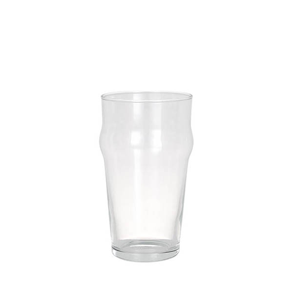 ブリティッシュパブやカジュアルバーで見かける、パイントグラス。