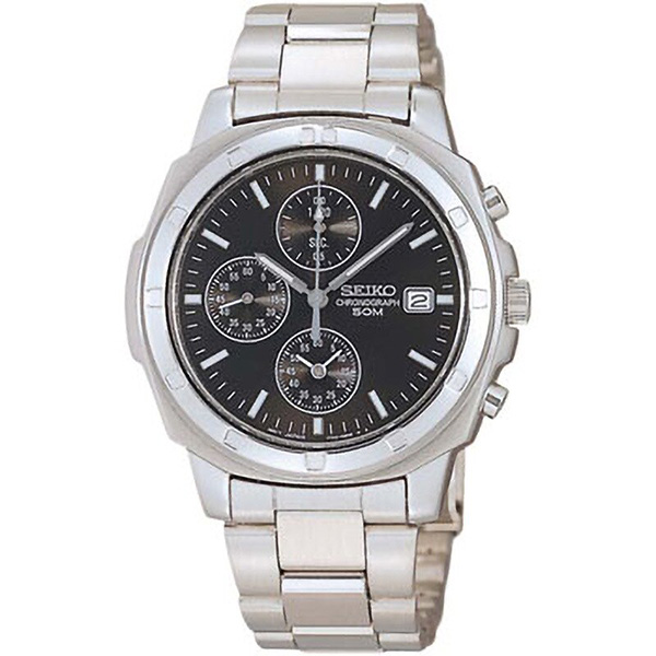 日本製ムーブメント搭載クロノグラフ。