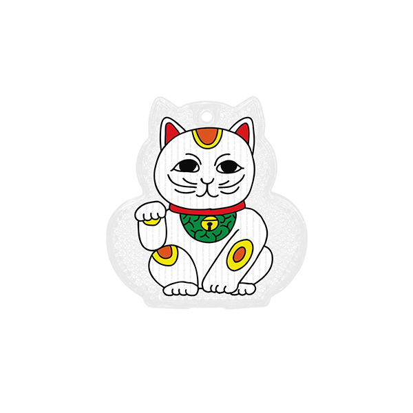 イラストレーター MIDORI KOMATSU による、ポップでカラフルなイラストが魅力のリフレクター。