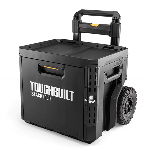 TOUGHBUILT STACKTECH タイヤ付き引き出し収納BOX。