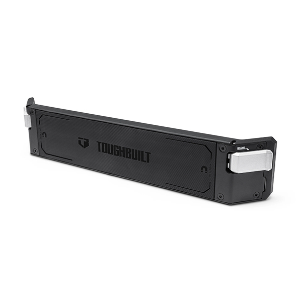 TOUGHBUILT StachTech® コーナーレールに対応した磁力式ツールホルダー。