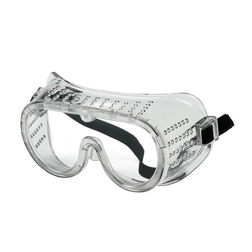 クリアボディとレンズで広い視野を確保