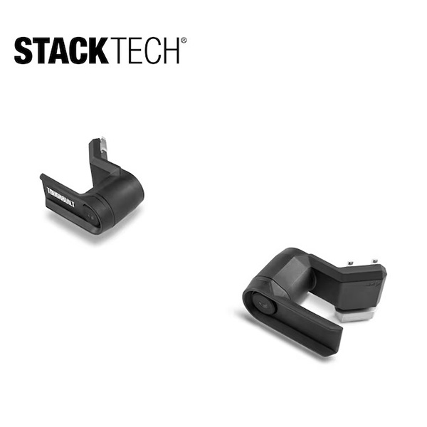 STACK TECHコーナーレールに取付可能なコード収納ホルダー。