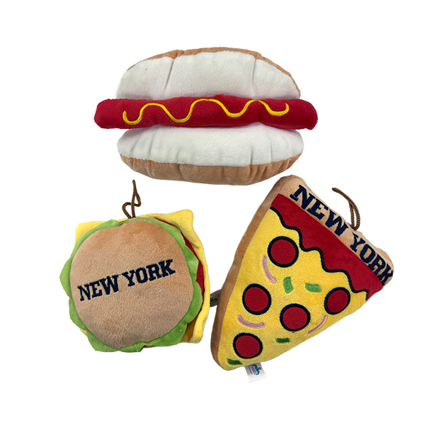 ニューヨークをモチーフとしたソフトトイ。