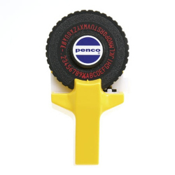 回して"ガチャン"で自分だけのオリジナルラベルが作成できる