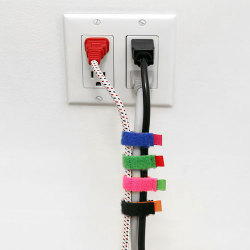 定番の8色1セットのケーブルタイにミニサイズが新たに加わりました。