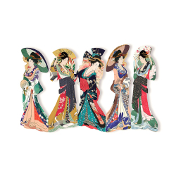 アートを身近に楽しめるブックマーク（しおり）16枚セット。