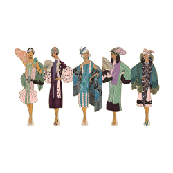 アートを身近に楽しめるブックマーク（しおり）5枚セット。