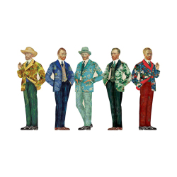 アートを身近に楽しめるブックマーク（しおり）10枚セット。