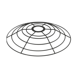 インダストリアルな雰囲気のシンプルなワイヤーシェード。