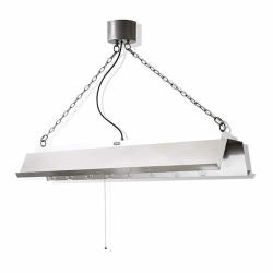 インダストリアル感溢れるワイドサイズのランプ。