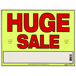 遠くからでもよく分かるカラーのアメリカンなメッセージボード。