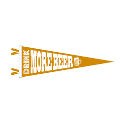 ニューヨーク州バッファローにてハンドメイドされているペナント。