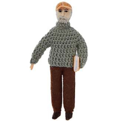 政界的有名アーティストのフェルトオーナメント。