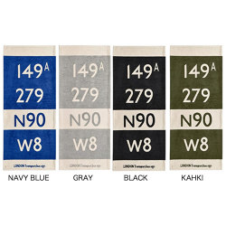 英国バスの行き先表示として活躍したフロントサインがデザインされた、ビンテージ感溢れる