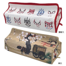 日本をモチーフにしたティッシュカバー。