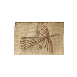 ナスカの地上絵を思わせる魅力的なジュートラグ。