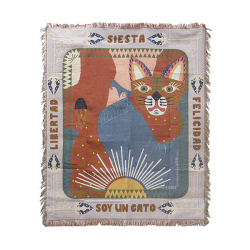 メキシコ・オアハカ（Oaxaca）の民藝・ウッドカービングをモチーフにデザインされたスローケット。