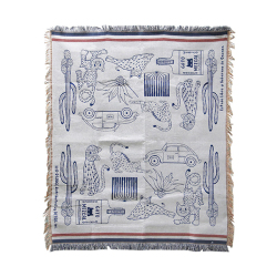 メキシコ・オアハカ（Oaxaca）の民藝・ウッドカービングをモチーフにデザインされたスローケット。