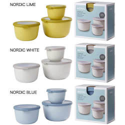 生野菜などの保存から盛り付けた料理をそのまま食卓に提供するなど用途を持った容器です。