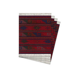 世界各国の様々なカーペットパターンを落とし込んだコースターラグ。