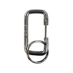 鉄製のレトロなキーホルダー。