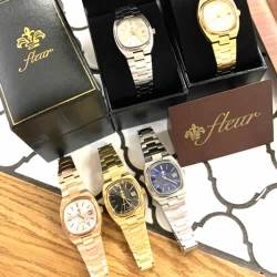 Fleurのメタルバンドウォッチ。