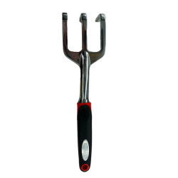 土ならしや除草作業に最適なハンドレーキ。