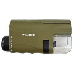 ハンディタイプのLEDライト付き拡大鏡。