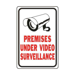 アメリカで実際に使用されているアルミサインプレート。