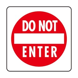 壁やフェンスに最適な取付穴付きヘビーデューティーサインプレート