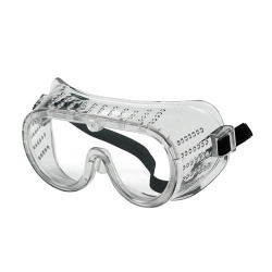 クリアボディとレンズで広い視野を確保