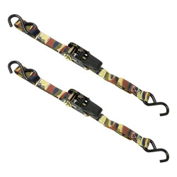 アメリカCARGOLOC社のカモフラ柄ラチェット式タイダウン。