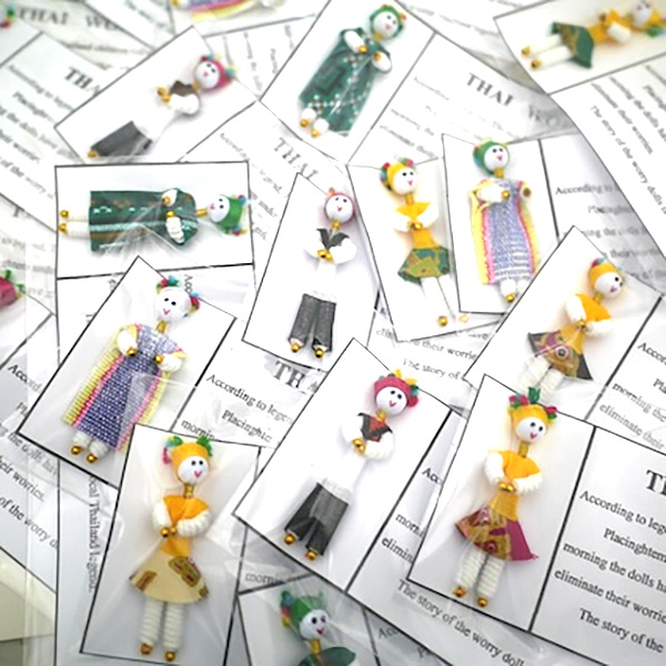 インストゥルメンタル WORRY DOLLS タイの心配人形 KA-026 （ランダム