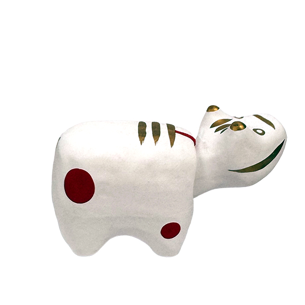 西川庄六商店 日本の縁起物 BOUDAI イニシャル 赤べこ 002696