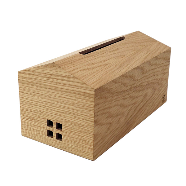 tente WOOD House Style ティッシュケース 鼻セレブ 30172