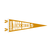 ニューヨーク州バッファローにてハンドメイドされているペナント。