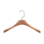 太めのシルエットと美しいステンレスの質感が際立つハンガー。