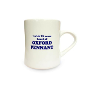 アメリカンデザインのマグカップ。