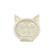 キャットデザインのスプーンレスト。