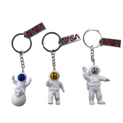 NASA宇宙飛行士のキーホルダー3種。