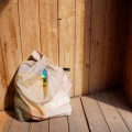 12ロールのトイレットペーパーが入るエコバッグ