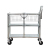 Metal Folding Cart専用の拡張バスケット。