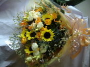 ひまわり＆黄ローズ
