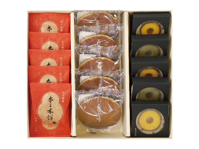 本之木餅　大納言どら焼き　月