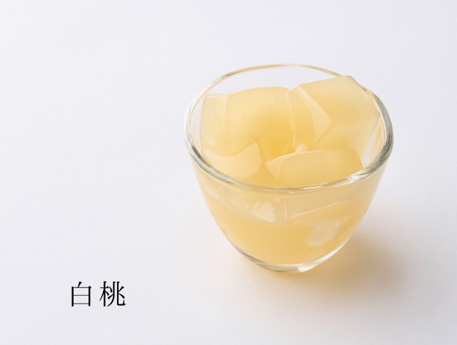 くずどーふ　味　白桃
