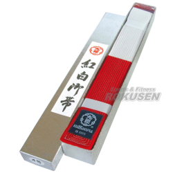 フェルト芯入競技用紅白帯