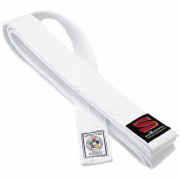 九櫻（九桜）柔道帯　白帯　JOWIB