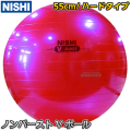NISHI　ニシ・スポーツ バランスボール　ノンバーストVボール55