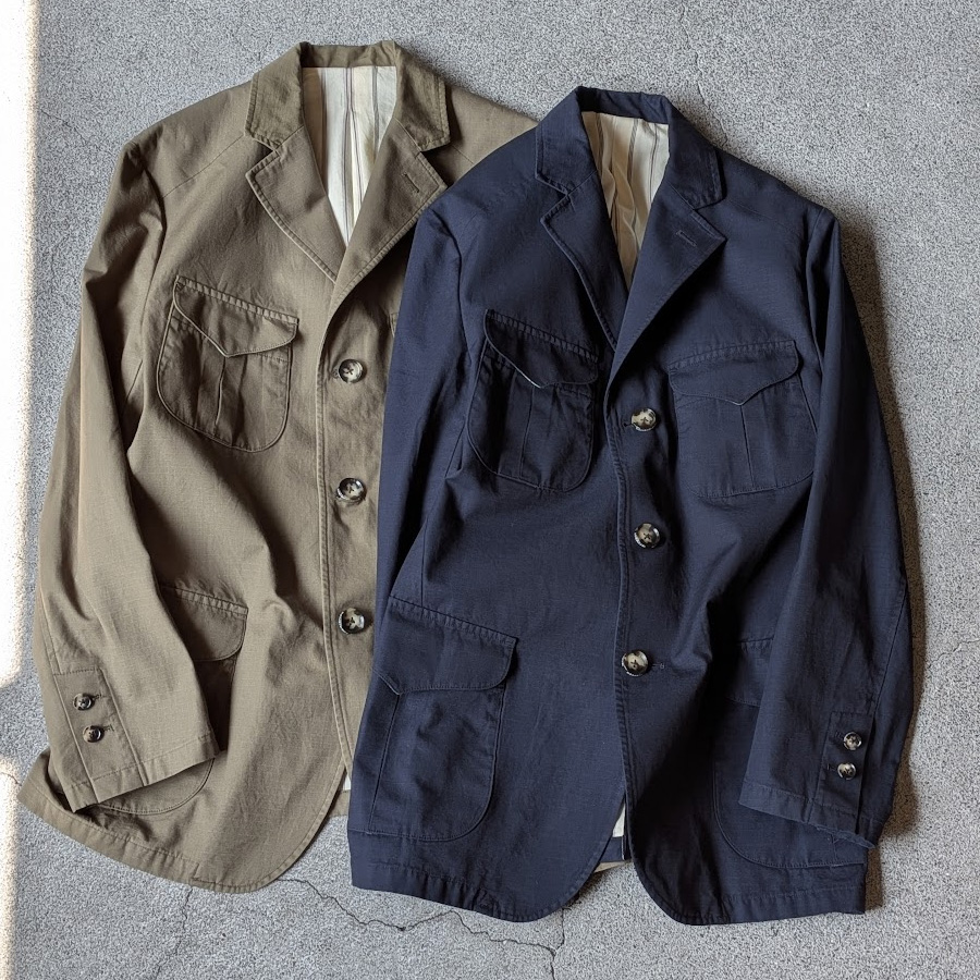 barnstoemer,3107J, Ripstop safari jacket ,リップサファリジャケット,バーンストーマー,barnstoemer 東京取扱店舗,barnstoemer 通販
